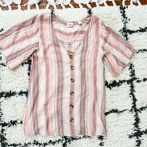 Daytrip Retro Vintage Style Blouse Size XS